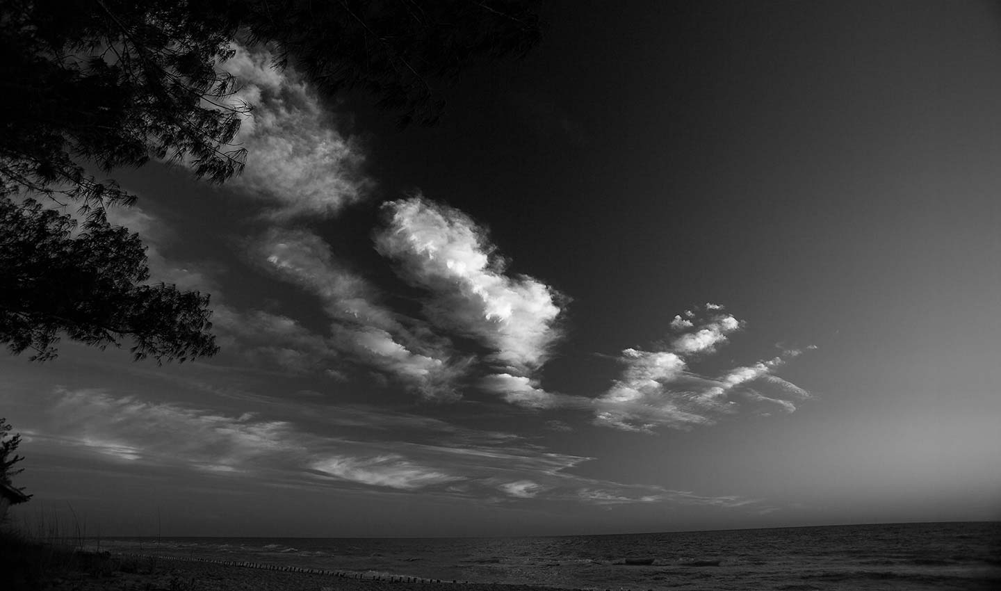 Hermitage-sand-Sunset-florida-America-black_and_white-mono-Photography-Lindsay_Robertson